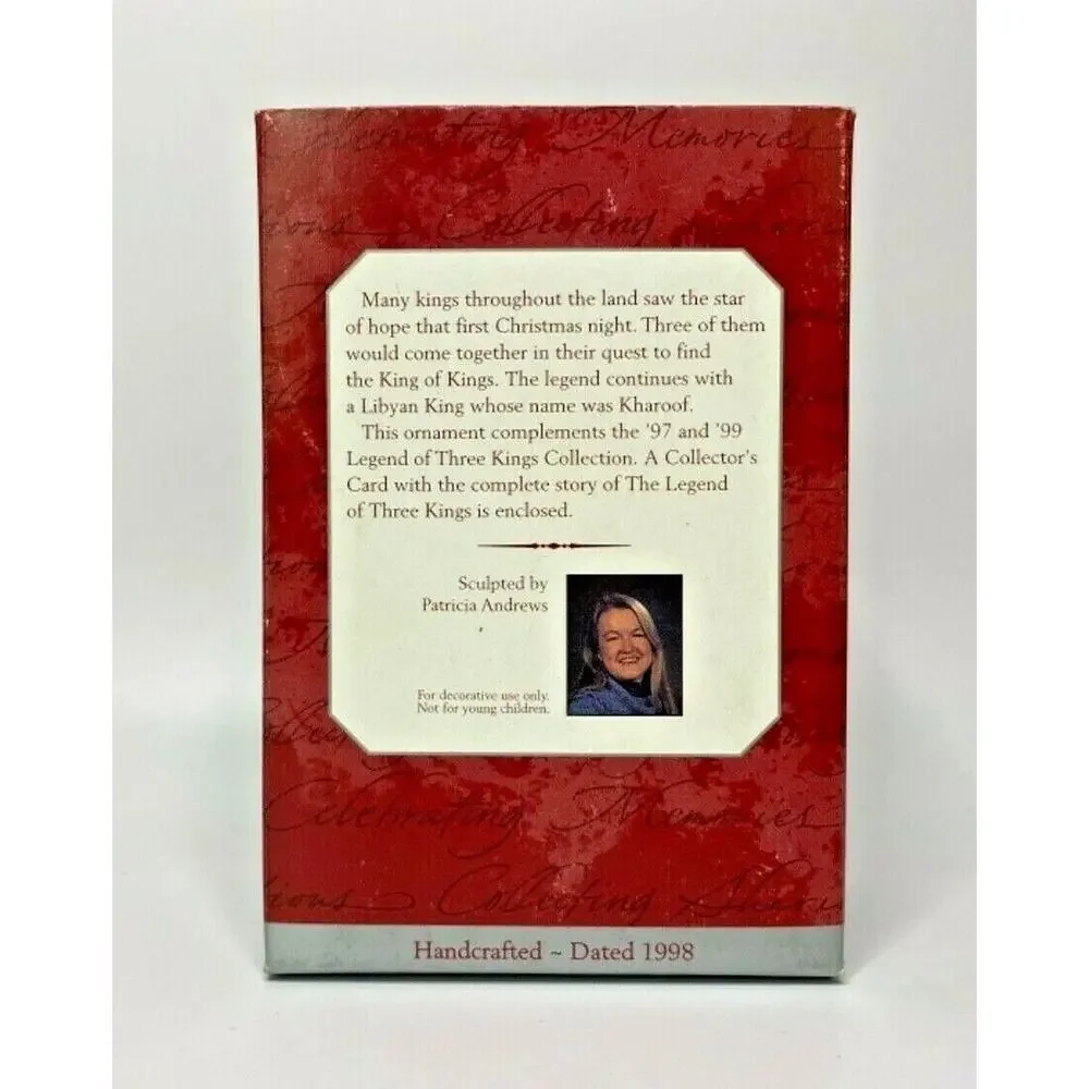 1998 Hallmark King Kharoof‎ Second King Ornament